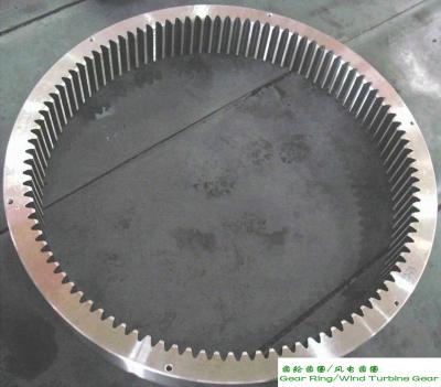 China Caixa de engrenagens rolada 4340 turbinas eólicas EN10228 ASME da flange do forjamento do anel à venda