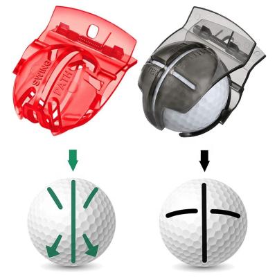 China Easy Draw Straight Lines On Line Liner Drawing Golf Ball Alignment Liner Golf Ball Marking Putting Tool Accessories With Free Markers Pen for sale