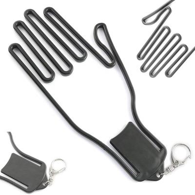 China Durable Golf Event Golf Gloves Hanger Keeper Support Frame Golf Glove Dryer Shaper Machine Accessories Golf Gloves Stretcher Holder for sale