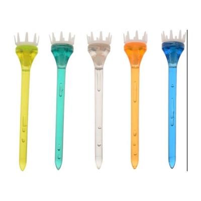 China Lightweight And Easy To Carry Crown Golf Tee Plastic Digging Factory Wholesale Golf Tees Low Resistance Accessaries For Golf Practice Events for sale