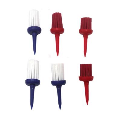 China Lightweight And Easy To Carry Golf Tees Brush Golf Tees Brush Shatterproof Plastic Accessary For Golf Practice New Digging Tools for sale