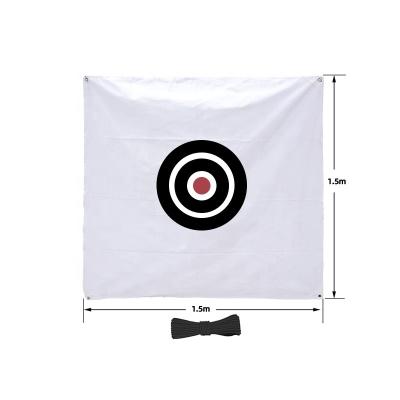 China PE Bag Golf Practice Net Strike Swing Cloth Golf Hitting Target Cloth For Backyard Driving Indoor Outdoor for sale