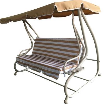 China Anti-mosquito Strong Patio Swing Seat Swing Bed Outdoor Hanging Chair With Canopy For Adult for sale