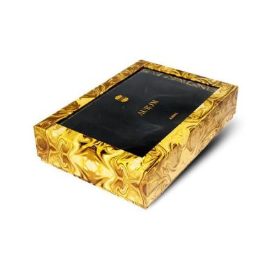 China Eco-Friendly Luxury Recycled Materials Custom Clothing Paper Box For Makeup Skin Care Serum Cosmetics Perfume Holographic Packaging Box for sale