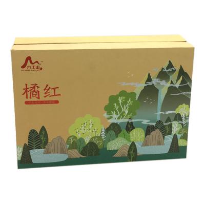 China Recycled Colorful Printing Box Logo Coffee Tea Gift Cardboard Materials Cylinder Tube Custom Packaging Box Package For Tea Packaging for sale