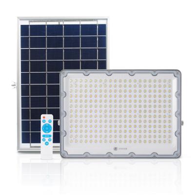 China Solar Warehouse Flood Lights 200w 100w Remote Solar LED Flood Light With Remote Control For Garden for sale