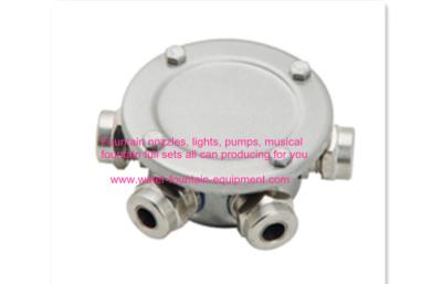 China Diameter 115mm IP68 Underwater Fountain Lights Stainless Steel Junction Box for sale