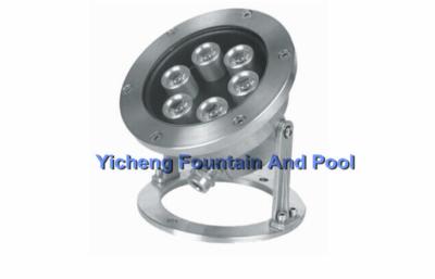 China Casting SS304 DMX512 LED Underwater Fountain Lights , DC 24V 2700k - 6500k LED Lights for sale