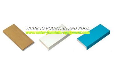 China Ceramic Overflow Swimming Pool Tiles , Durable Swimming Pool Accessories for sale