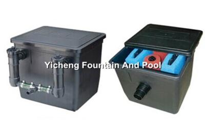 China Biologischer UVfiltrations-Teich-Filter für 4m ³ Garten-/der Fisch-Teich-50L Volumen zu verkaufen