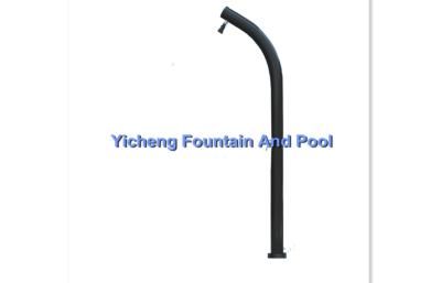 China PVC Material Swimming Pool Accessories Elbow and Curved Solar Showers 25 Liter for sale