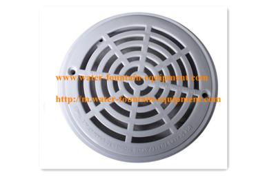 China ABS / PVC Swimming Pool Accessories 208mm Round Main Drain Cover for sale