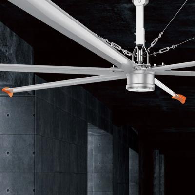 China 256 Square Meter Waterproof Alloy Blade Air Cool Industrial Ceiling Fan For HVLS for sale