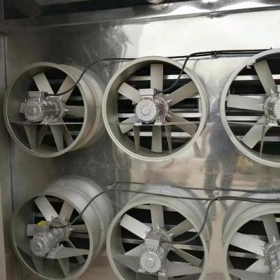 China Energy Saving Hotel Drying Oven Axial Fan With Aluminum Blades And Duct for sale