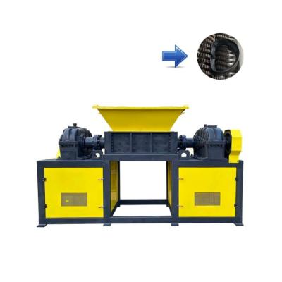 China Factory Mini Waste Plastic Shredder Machine Double Shaft Shredder For Sale Home Plastic Shredder Machine for sale