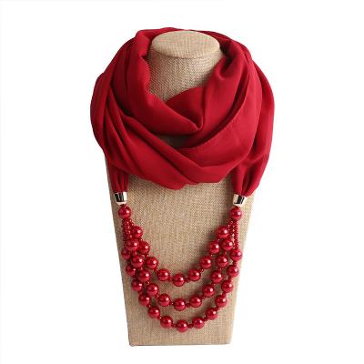 China Fashion Trendy Women Accessories Jewelry Infinity Dangle Scarf for sale