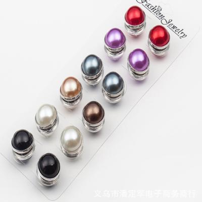 China Hot Selling Imitation Hijab Muslim Jewelry Hijab Magnetic Pearl Pins for sale