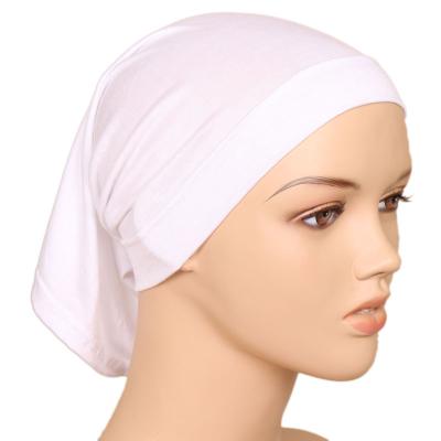 China Muslim Cotton Elastic Tube Hijab Inner Hat Under Scarf for sale