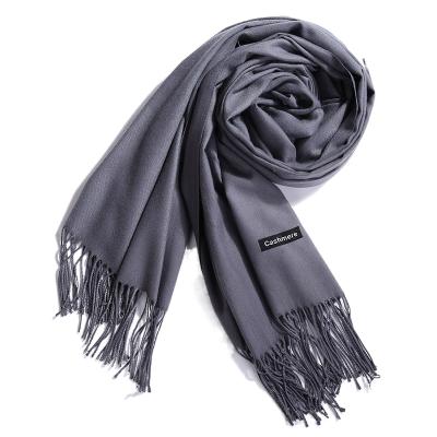 China Fashionable high quality cashmere scarf winter pashmina luxury scarf for women for sale