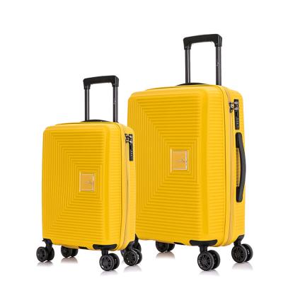 China PP Material is Lightweight Sensitive and Firm Modern Suitcases Lightweight Unisex Suitcase Luggage Travel for sale