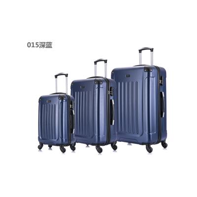 China ABS has good impact resistance and excellent wear resistance. Hot Selling Fashion Luggage Travel Bags Trolley Suitcase Brand New Large Design for sale