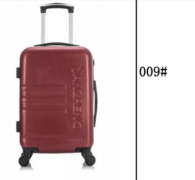 China ABS has good impact resistance and excellent wear resistance. High Capacity Business Style Fashion Hand Luggage Hard Plastic Pink Large Suitcase for sale