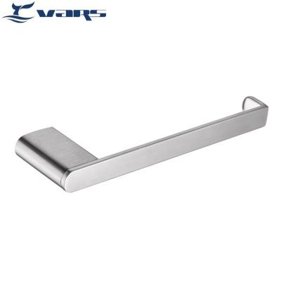 China Fashion Metal Bath Towel Bar Single Brushed Towel Mounted Towel Lever SUS304 Bathroom Accessories Stainless Steel for sale