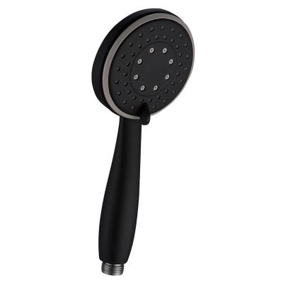 China Without Functional Switch Black 3 Settings Stainless Steel 304 Shower Head SUS304 Hand Shower Water Saving Faucet for sale