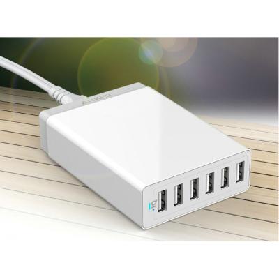 China OEM 6 Port Smart USB Charger 5V 6.5A USB Port Smart 6 Charger for sale