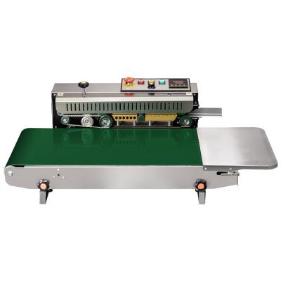 China Food Beijue Strip Widen 400MM Stainless Steel Carry On Horizontal Sealer Plastic Film Bag Sealing Machine for sale