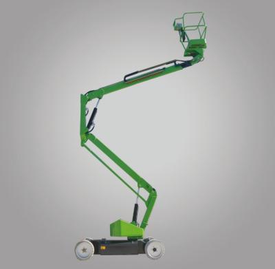 China High Altitude Work Platform for Construction Equipment 3760kg Electric Curved Arm in Green for sale