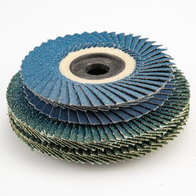 China Steel / Metal / Iron / Inox / Stainless steel T27/T29 Zirconia Aluminum Oxide Abrasive Flap Discs For Metal Grinding for sale