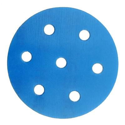 China Brown corundum abrasive Deerfos SA331 125mm Sanding Disc Aluminum Oxide Sand Paper Disc Hook And Loop Round Abrasive Disc For Stainless Steel Polishing for sale