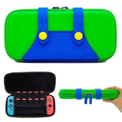 China High Quality Multi PU Carrying Case Leather and Cloth Travel Function Bag and for Nintendo Switch Carry Bag for sale