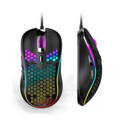 China New Promotional High Gaming Prices RGB Backlit 4800DPI Gaming Mouse Raccoon Wired Mouse And Keyboard for sale