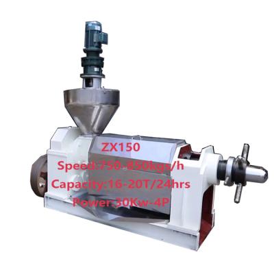 China Factory 60-850kg/h Hemp Oil Semi-automatic Single Screw Press Expeller Price for sale