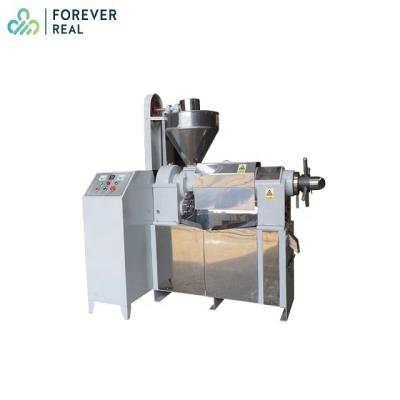 China Factory small coconut oil extraction machine sesame hemp seed oil presser RF125-S with heating system for sale