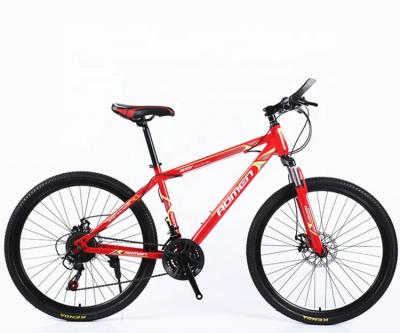 China Racing Cheap Price 21 Speed ​​Mountain Fixed Bicycle With Suspension Fork for sale