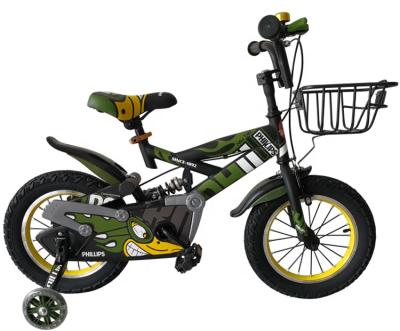 China High Quality 16 Inch Flat Earth Full Suspension Kids Bike For Philippines Market for sale