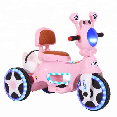 China With music and new lightweight rechargeable plastic electric tricycle for kids ride-on toy for sale