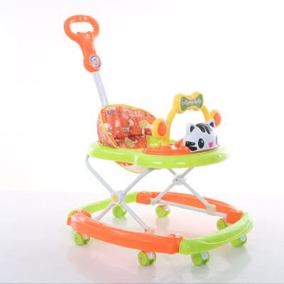 China Learn baby walker high quality walker/baby toddler single walker with push bar for sale