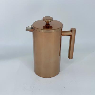 China WITH LID 600ML Coffee Press French Pot Plunger French Pot Coffee Press Coffee Machine for sale