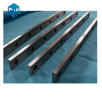 China Crushing Stainless Steel Guillotine Shear Blades Plastic Mechanical Knives for sale