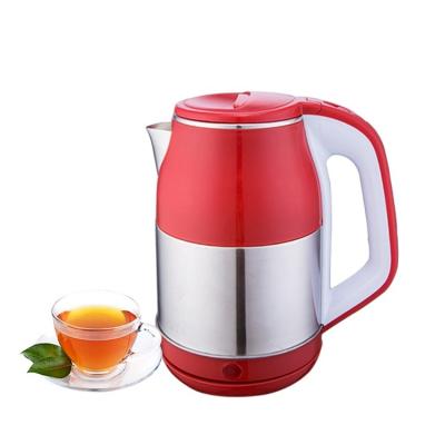 China 360 Degree Base Marado 201 SS Electric Water Kettle 2L Stainless Steel Heat Rotation Electric Kettle for sale