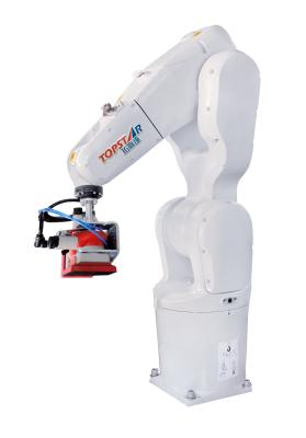 Chine Robot de polissage professionnel, machine de meulage blanche de robot en métal de couleur à vendre