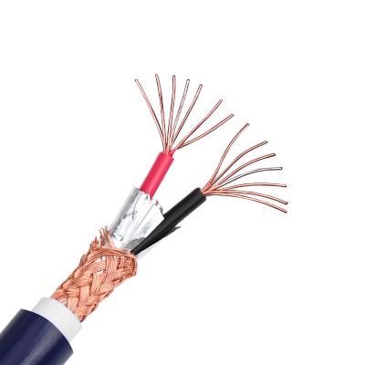 China Car Hi-Fi Audio Cable Double Wire Shield Discrete Power Amplifier DC Wire Bulk DIY Cable For Speaker PA Audio for sale