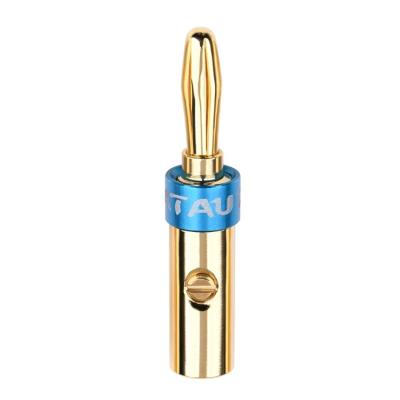 China New high-end enumerating pure copper connector electronic components pure copper banana plug for sale