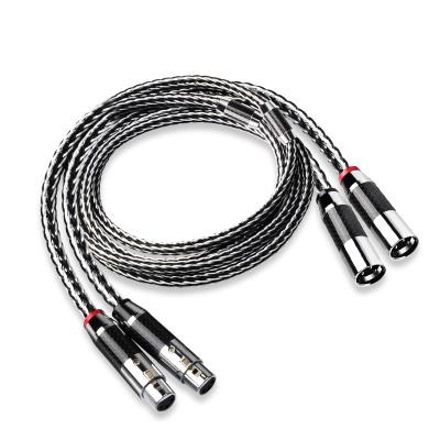 China New ATAUDIO DVD Player High End Audio Cable Male XLR to Female XLR Plug Splitter Audio Balanced Cable XLR Hi-Fi Cable for sale