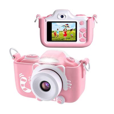 China 2020 Hot Selling Camera Function Children 1080P Mini Digital Camera 2.0 Inch HD Screen Kids Selfie Camera for sale