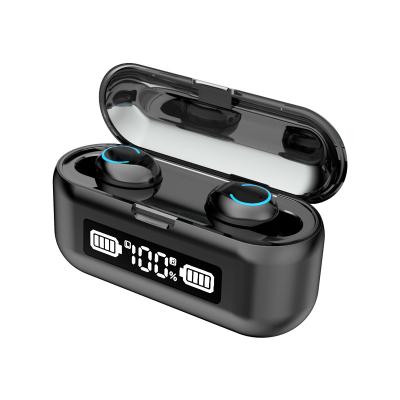 China New F9-43 Wireless Earphone 2000mAh TWS 5.0 True Wireless Headphone Earbuds Noise Perfect Power Display LED for sale